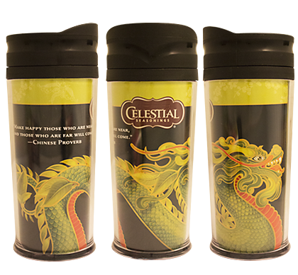 Authentic Green Tea Travel Mug