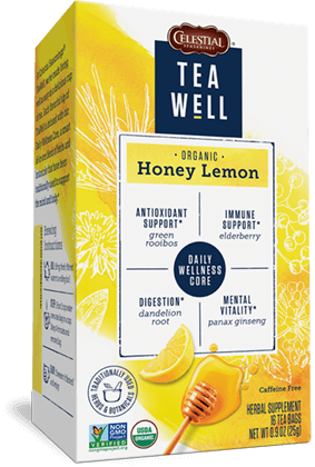 TeaWell Organic Honey Lemon