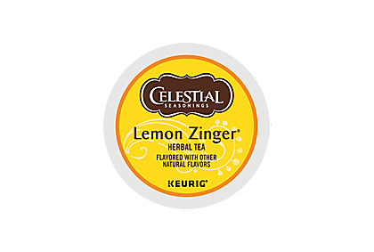 Click here to purchase Lemon Zinger Herbal Tea K-Cup Pods