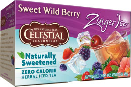 Sweet Wild Berry Zinger Ice Herbal Tea