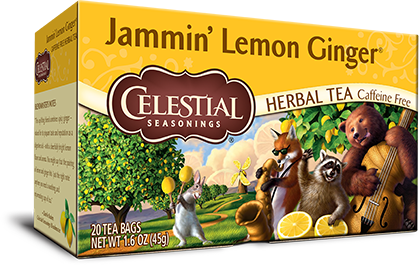 Jammin' Lemon Ginger Herbal Tea