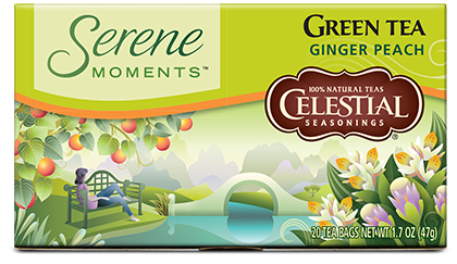 Serene Moments Ginger Peach Green Tea