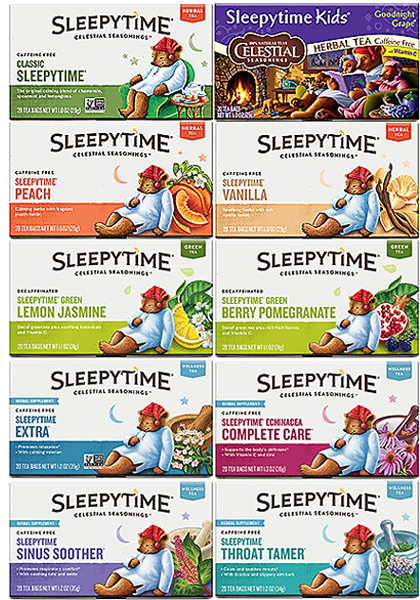 Sleepytime Tea Variety 12-Pack