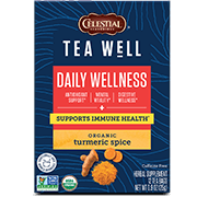 Image of TeaWell Organic Turmeric Spice packaging