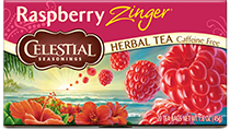 Raspberry Zinger Herbal Tea - Click for More Information