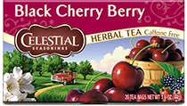 Image of Black Cherry Berry Herbal Tea packaging