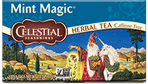 Image of Mint Magic Herbal Tea packaging