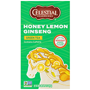 Honey Lemon Ginseng Green Tea - Click for More Information