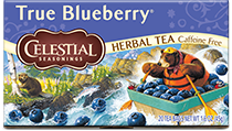 Image of True Blueberry Tea packaging
