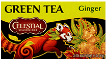 Image of Ginger Green Tea packaging