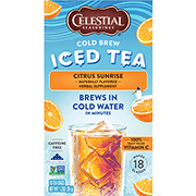 Image of Cold Brew Iced Tea, Citrus Sunrise packaging