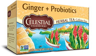 Ginger Probiotics Herbal Tea