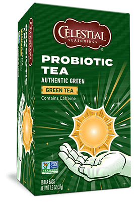 Authentic Green + Probiotics Green Tea