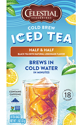 Cold Brew Iced Tea, Half and Half Iced Black Tea and Lemonade