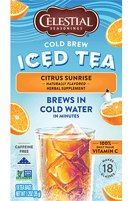 Cold Brew Iced Tea, Citrus Sunrise