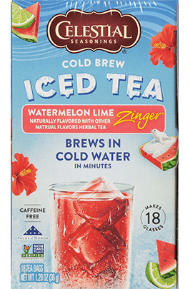 Cold Brew Iced Tea, Watermelon Lime Zinger